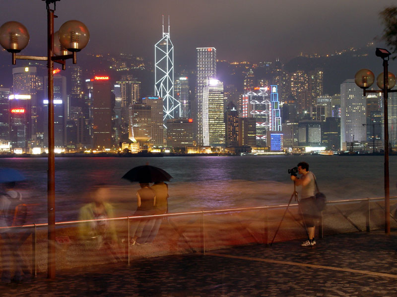 Hong-Kong vue de Tsim Sha Tsui