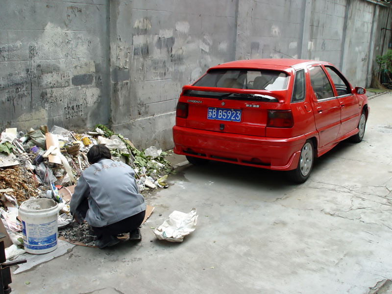 Citroën ZX rouge